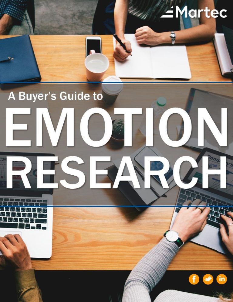 Cover of eBook - A Buyer's Guide to Emotion Research