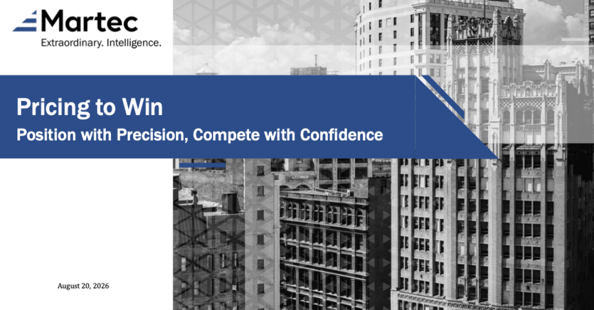 Pricing to Win Webinar